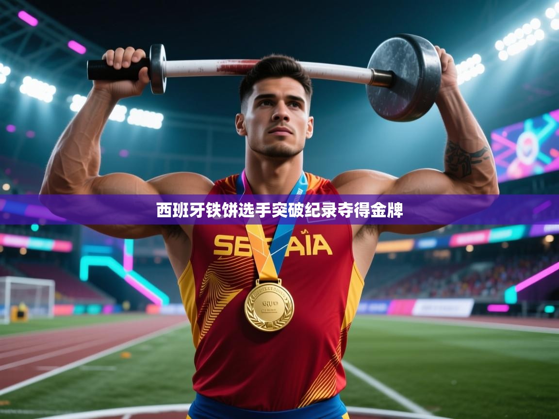 西班牙铁饼选手突破纪录夺得金牌