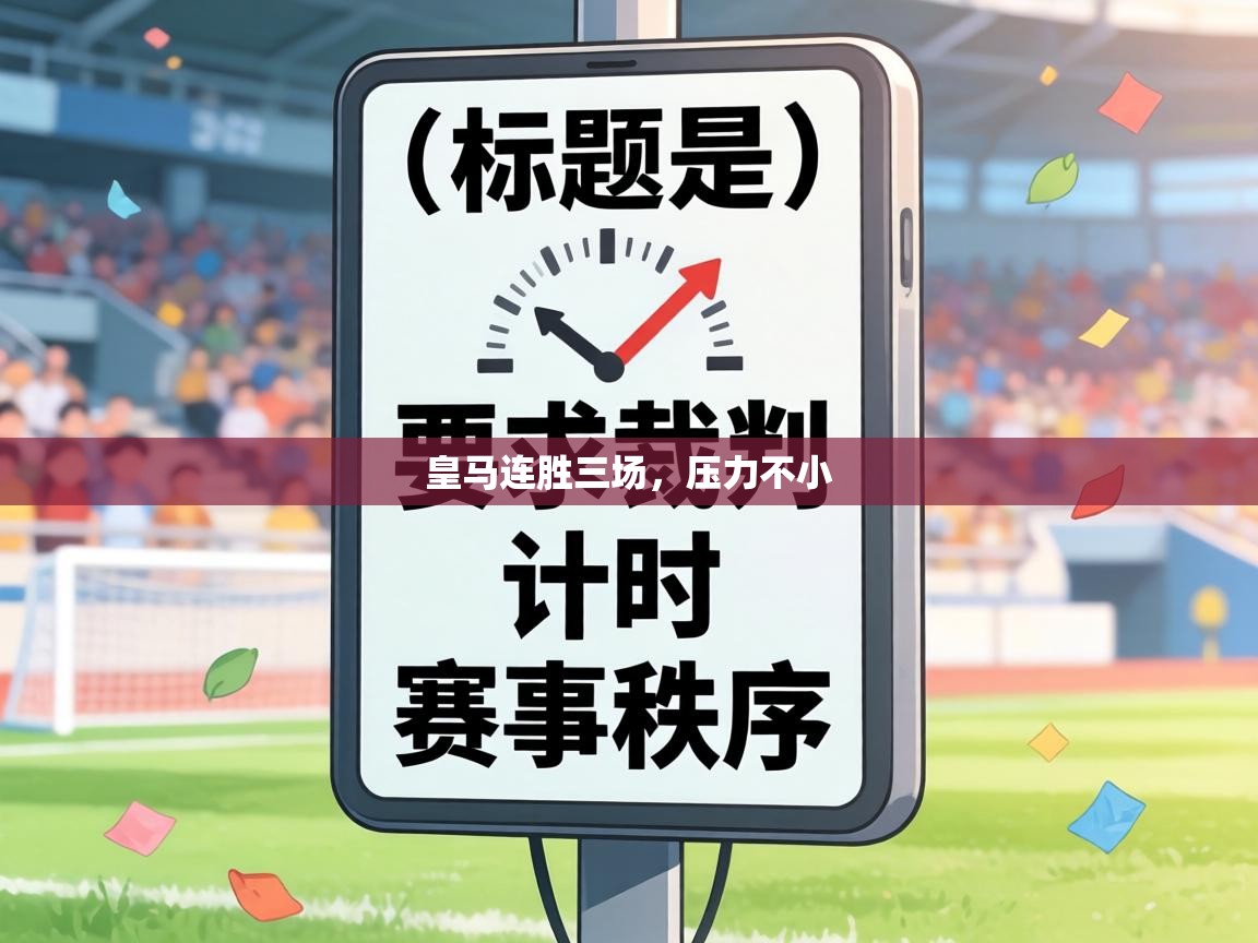 皇马连胜三场，压力不小  第1张
